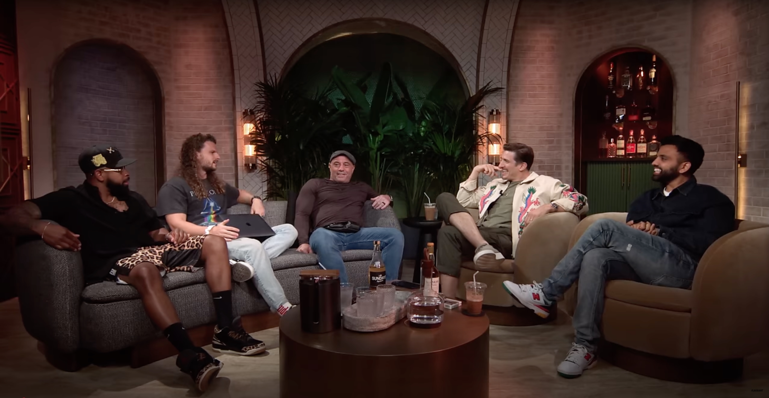 ANDREW SCHULZ’S FLAGRANT Podcast Studio with guest Joe Rogan